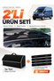 Dashboard Cover + Thai Feather Trunk Bag + Sticker Set Ford Transit Type 2 (2020-2025) Compatible - Fo032