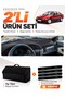 Bmw 3.20I (E36) Without Airbags (1990-2000) Compatible Glove Box Cover + Tay Tüy Luggage Bag Set - Bm013 - 2