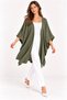 Women's Bat Sleeve Single Layer Casual Knitwear Poncho Cardigan