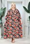 Women's Large Size Woven Dress - 8