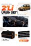 Citroen Berlingo M49 (1996-2001) Compatible Glove Box Cover + Thai Feather Trunk Bag Set - Ci002