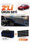 Dashboard Cover + Thai Feather Trunk Bag + Sticker Set Peugeot 306 (1993-2002) Compatible Pe008