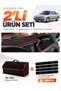 Renault 21 Concorde (1990-1996) Compatible Glove Box Cover + Tay Tüy Luggage Bag Set - Re005