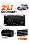 Skoda Fabia (1999-2006) Compatible Dashboard Cover + Tay Feather Trunk Bag + Sticker Set - Sk001