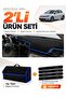 Volkswagen Golf 7 (2012-2020) Compatible Glove Box Cover + Tay Feather Trunk Bag + Sticker Set - Vw012