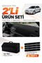 Torchido Cover + Thai Feather Trunk Bag Set Compatible with Toyota Avensis Screenless T250 (2003-2008) - To002