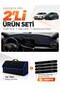 Cupra Leon (2020-2026) Compatible Glove Box Cover + Thai Feather Trunk Bag + Sticker Set - Se011