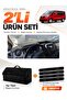 Renault Trafic Covered (2015-2022) Compatible Glove Box Cover + Thai Feather Luggage Bag Set - Re048