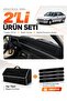 Renault 11 Flash (1989-1996) Compatible Dashboard Cover + Tay Feather Trunk Bag + Sticker Set - Re003