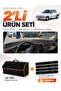 Renault 19 Europa (1996-2003) Compatible Glove Box Cover + Thai Feather Trunk Bag + Sticker Set - Re004