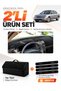 Infiniti İ30-İ35 (1998-2000) Compatible Torpedo Cover + Thai Feather Luggage Bag + Sticker Set - In002