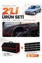 Opel Corsa B (1992-2000) Compatible Glove Box Cover + Tay Tüy Trunk Bag + Sticker Set - Op006