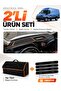 Iveco Daily (2015-2021) Compatible Glove Box Cover + Thai Feather Luggage Bag + Sticker Set - Iv002