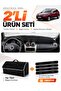 Dacia Sandero (2010-2015) Compatible Dashboard Cover + Thai Feather Trunk Bag + Sticker Set - Da005