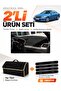 Mercedes C207 (2009-2017) Compatible Dashboard Cover + Tay Tüy Luggage Bag + Sticker Set - Mb008