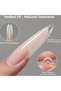Reusable sandwich-type tips for nail extensions