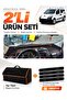 Peugeot Bi̇pper (2007-2020) Compatible Torpedo Cover + Thai Feather Trunk Bag + Sticker Set - Pe020