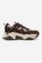 Leona Brown Suede Women's Sports Sneakers - 5