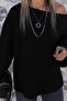Black Off Shoulder Blouse - 4