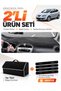 Dashboard Cover + Thai Feather Trunk Bag + Sticker Set Compatible with Seat Altea (2010-2015) - Se001