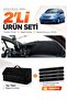 Citroen C3 (2004-2009) Compatible Dashboard Cover + Thai Feather Trunk Bag + Sticker Set - Ci004