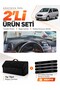 Mercedes Vito W639 (2003-2014) Compatible Glove Box Cover + Tay Tüy Luggage Bag + Sticker Set - Mb025