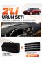 Honda Accord (2002-2008) Compatible Dashboard Cover + Thai Feather Trunk Bag + Sticker Set - Ho001