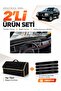 Jeep Grand Cherokee (1993-1998) Compatible Dashboard Cover + Tay Feather Luggage Bag + Sticker Set