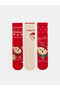 Quality Pieces from Çelebi Store: 3-Piece New Year's Themed Girls' Towel Socks