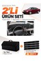 Mercedes W208-C208 Clk (1997-2002) Compatible Glove Box Cover + Tay Tüy Luggage Bag Set - Mb009