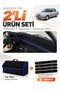 Renault 9 Broadway (1985-2000) Compatible Glove Box Cover + Thai Feather Trunk Bag + Sticker Set - Re003
