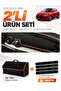 Suzuki Swi̇ft (2017-2020) Compatible Dashboard Cover + Thai Feather Trunk Bag + Sticker Set - Sz003 - 2