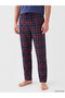 Quality Pieces from Çelebi Store Standard Fit Checked Embroidered Men's Pajama Bottoms - 3