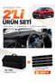 Opel Crossland (2020-2024) Compatible Dashboard Cover + Tay Tüy Luggage Bag + Sticker Set - Op022