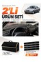 Opel Vectra a (1988-1995) Compatible Glove Box Cover + Tay Tüy Luggage Bag + Sticker Set - Op014