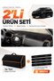 Glove Box Cover + Thai Feather Trunk Bag Set Compatible with Citroen C5 Ai̇rcross (2018-2026) - Ci014