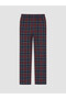 Quality Pieces from Çelebi Store Standard Fit Checked Embroidered Men's Pajama Bottoms - 7