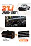 Isuzu D-Max (2012-2019) Compatible Glove Box Cover + Thai Feather Trunk Bag + Sticker Set - Is002