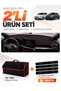 Cupra Leon (2020-2026) Compatible Glove Box Cover + Thai Feather Trunk Bag + Sticker Set - Se011