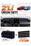 Torpido + Hand Towel Bag Set Compatible with Toyota Corolla E210 Ghost Without Indicator (2018-2026) - To017