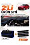 Skoda Kamiq (2020-2025) Compatible Dashboard Cover + Thai Feather Trunk Bag + Sticker Set - Sk005