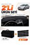 Ford Focus 2 (2005-2008) Compatible Dashboard Cover + Tay Feather Trunk Bag + Sticker Set - Fo010