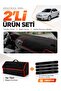 Toyota Avensis Screenless T250 (2003-2008) Compatible Dashboard Cover + Tay Feather Trunk Bag Set - To002