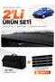 Toyota Carina E T190 Airbagli (1992-1997) Compatible Glove Box Cover + Hand Towel Bag Set - To010 - 2