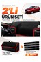 Fiat Palio (2005-2012) Compatible Dashboard Cover + Tay Feather Trunk Bag + Sticker Set - Fi003