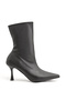 Women's Pointed Toe 8 cm Thin Heeled Zippered Unlined New Season Stretch Boots Bootie