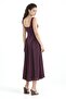 Busem Square Neck Belted Midi Dress - 3