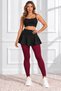 Women's Black High Waist Flared Skirted Leggings