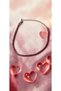 Round Cut Thin Pink Zircon Stone Silver Color Waterway Steel Necklace-Tarnish Resistant-43Cm - 5