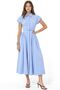 Busem Belted Shirt Collar Midi Dress